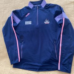 Cork GAA Rockway Brushed Half Zip Top Ladies NAVY