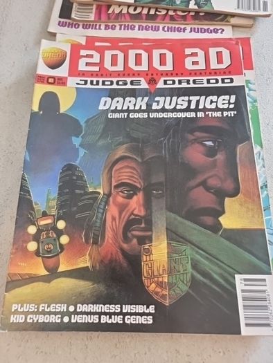 11 editions of 2000ad from 1994 to 1999
