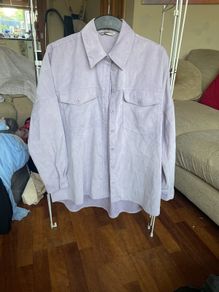 Lilac shirt size M Stradivarius