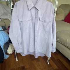 Lilac shirt size M Stradivarius