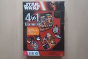 Star Wars 4 in 1 Disney Family Board Game (Dominoes Bingo Matching Racing)