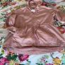 jacket Bnwt size medium windbreaker jacket dusky pink attrait brand Image 8