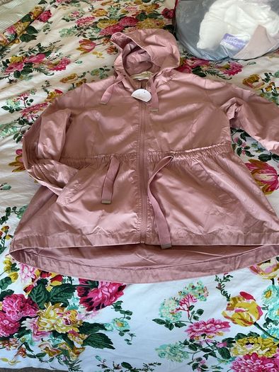 jacket Bnwt size medium windbreaker jacket dusky pink attrait brand