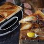 Sandwich Toaster and Toastie Maker, 2-Slice, Non-Stick, 750 W, White and Stainless Steel (FREE POSTAGE) Image 2