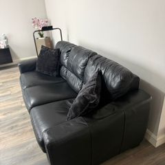 leather sofa