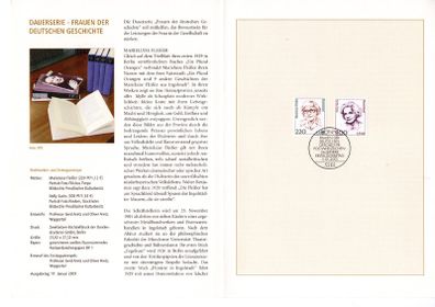 2001 Bundes Republic Deutschland (Germany) Federal Annual Stamp EFT Collection with 51 images of contents