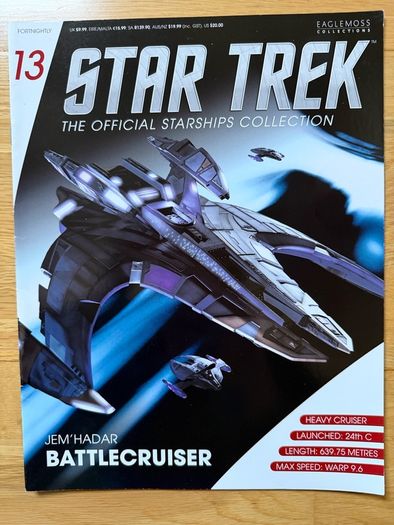 Star Trek The Official Starships Collection magazine issue 13 Jem'Hadar Battlecruiser