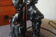 Bronze style table lamp
