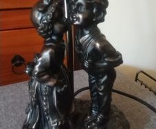 Bronze style table lamp