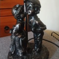 Bronze style table lamp