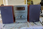 Sony Micro Hi-Fi Component System, Model CMT-CPX1, Radio, CD, Tape and Mini Disc, everything working fine except for the Tape Deck