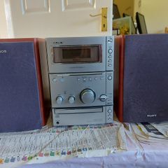 Sony Micro Hi-Fi Component System, Model CMT-CPX1, Radio, CD, Tape and Mini Disc, everything working fine except for the Tape Deck