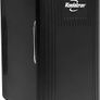 Retro Mini Fridge For Bedrooms 12V Portable Cooler Warmer Refrigerator 6L Small 8 Can Table Top Quiet Mini Fridges For Skincare Food Drinks Kids Home Car & Travel, Black Image 3