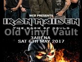 Iron Maiden Concert Poster 3 Arena Dublin 6th May 2017 A3 Size Repro