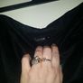 Rainbow maxi black skirt with a high front struts size UK20 EUR46/48 Postage included Image 5