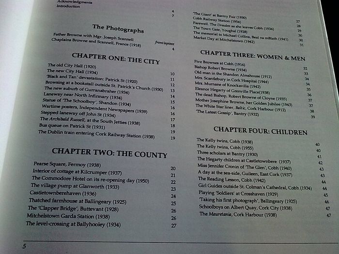 Fr. Browne's Cork People & places 1912-54 Ireland Irish local history