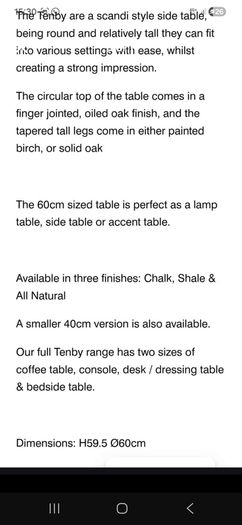 coffee table