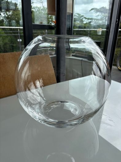Large fishbowl vase