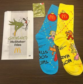 The Grinch McDonald s Socks
