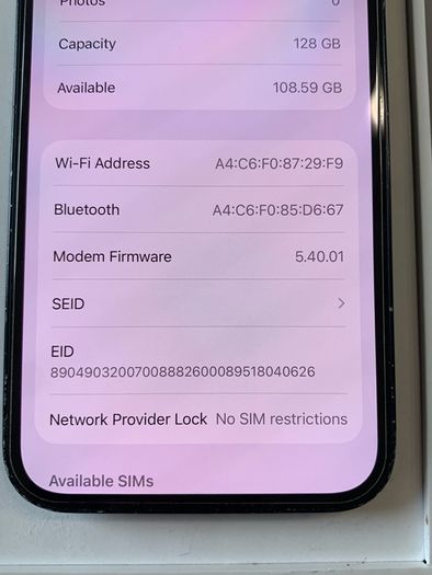 iPhone 13 128GB