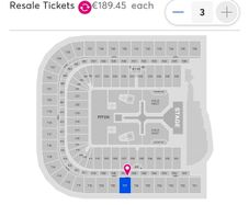 3 tickets The Weeknd: After Hours Til Dawn Tour