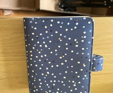 Filofax Personal Organiser Faux Leather Confetti Pattern A6