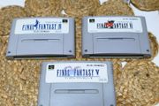 Final Fantasy Set Nintendo Super Famicom.