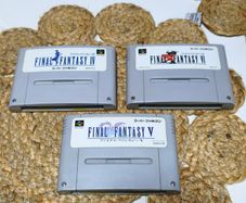 Final Fantasy Set Nintendo Super Famicom.