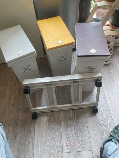 60L Sorting Movable 3bins  ONO