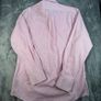 LAUREN RALPH LAUREN Fitted Non Iron Mens Shirt Pink Striped Long Sleeve 15.5 E39 Image 10