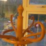 Vintage Bentwood Free Standing Beech Coat Rack & Umbrella Stand Thonet Style Hall Stand Tree (5 Double Hooks) Image 5