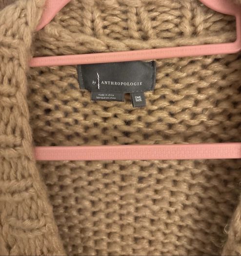 Anthropologie X Free People Cozy Clouds Style Chunky Texture Striped