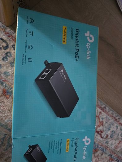 TP-Link Gigabit POE+ Adaptor TL-POE160S