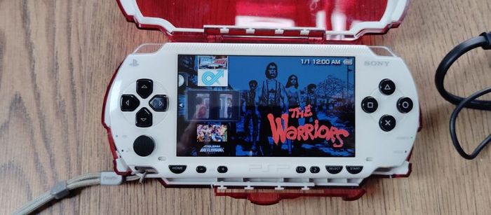Psp Modded White 64gb Original Charger Original Battery
