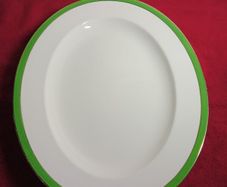 Vintage  Oval  Plate  /  Platter  X 2