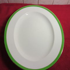 Vintage  Oval  Plate  /  Platter  X 2
