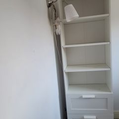 Bookcase with drawers