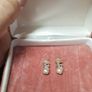 Vintage pearl drop earrings Image 3