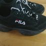 FILA Womens Disruptor Low Top Black Suede Sneakers Euro 39.5 UK \ Ire 6 Chunky Y2K Image 5