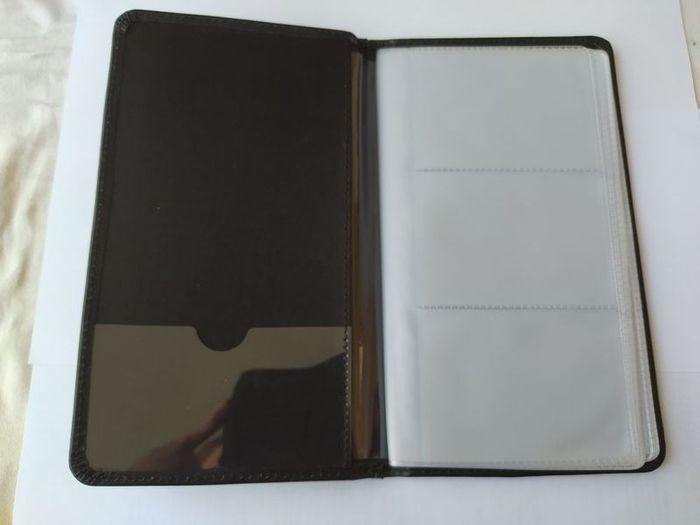 Business card holder book