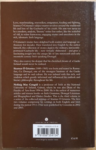 The Sea's Revenge And Other Stories by Seamus O Grianna