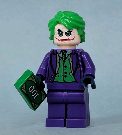 Lego JOKER Minifigure Lego Batman Lego Minifigure