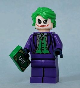 Lego JOKER Minifigure Lego Batman Lego Minifigure