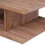 Coffee Table 70x70x30 cm Solid Teak Wood Image 5