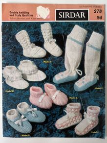 Knitting Pattern - Baby Booties