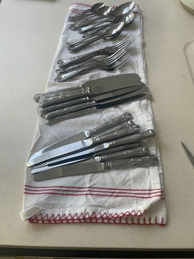 Newbridge stainless steel cutlery kings pattern