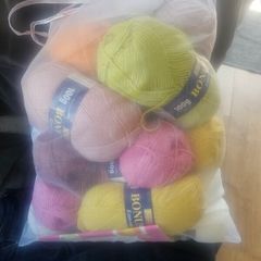 crochet knitting wool never used