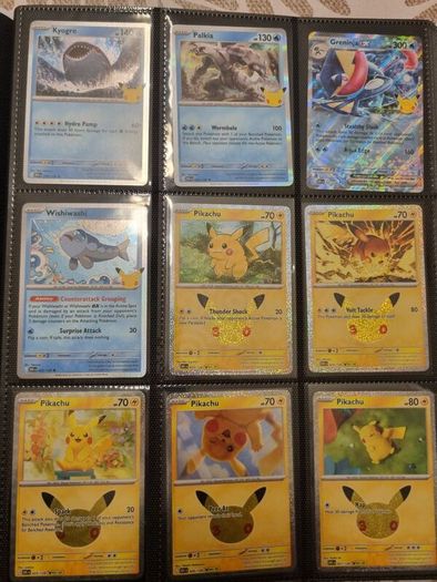 Pokemon 30th Anniversary Binder and Cards