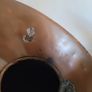 Victorian imperial half gallon & perial gill copper jugs Image 5