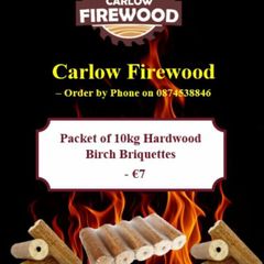 10kg hardwood briquettes birch